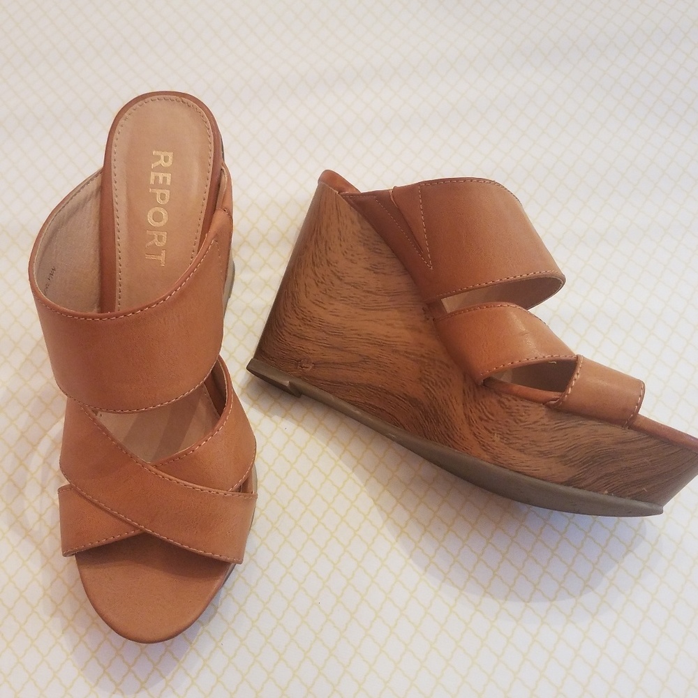 EUC Report Everlynn Platform Wedge Sandals